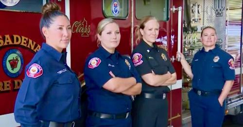 Fire Department Schedules All-Female Firefighter Crew For The First ...