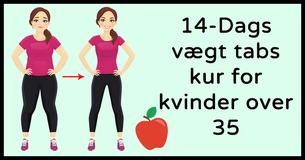 Effektiv 14-dags vægttabs kur for kvinder over 35