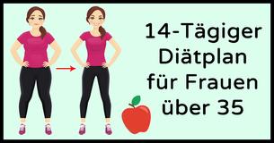 Effektive 14-Tägige Diät für Frauen über 35
