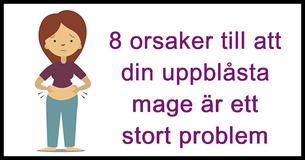8 Orsaker till att din uppblåsta mage är ett stort problem