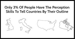 Only 3% Of People Have The Perception Skills To Tell Countries By Their Outline