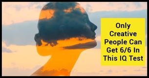 Only Creative People Can Get 6/6 In This IQ Test