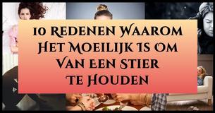 Kijk Uit Voor De Stier: Waarom Het Lastig Is Om Te Houden Van Een Stier