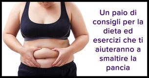 5 consigli per la dieta ed esercizi per liberarti delle maniglie dell'amore una volta per tutte