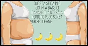 Questa dieta a base di banane per 3 giorni è perfetta per perdere peso senza restare affamati                                         
                                    