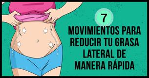 7 ejercicios divertidos que te ayudarán a liberarte de la molesta grasa trasera y de los lados