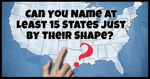 Only 2% Of Americans Can Name At Least 15 States Just From Their Shape