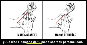 ¡Puedes aprender sobre la personalidad de alguien con solo mirar sus manos 