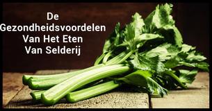 Transformeer Je Lichaam Door Een Week Lang Selderij Te Eten