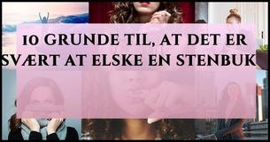 10 grunde til, at det er svært at elske en stenbuk                                       
                                    