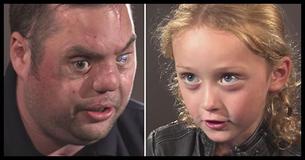 Entstellter Veteran grüsst 5-jähriges Mädchen und ihre Antwort bringt Millionen zu Tränen            
                                    