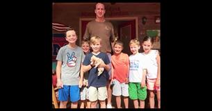 Peyton Manning And Family Adopt Puppy That Had Been Kept In A Garbage Bag By Carnie