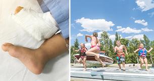 Dad Says His Son's Feet 'Melted' From Playing In A Splash Pad Park