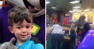 Kein einziger Gast tauchte auf seiner Geburtstagsparty im Chuck E. Cheese auf, dann ruft ein Angestellter die Mutter an und bittet sie darum, zurück zu kommen