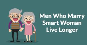 Men Who Marry Intelligent Women Live Longer, According To New Research