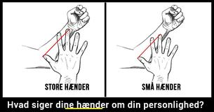 Du kan lære meget om andres personligheder ved at se på deres hænder 