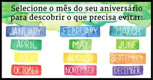 EVITE estes erros no mês do seu aniversário e veja o que acontece