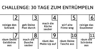 Challenge: Entrümple Dein Zuhause in nur 30 Tagen – Hier sagen wir Dir, wie das geht