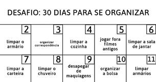 Desafio: Organize Sua Casa em Apenas 30 Dias - Aprenda Como Fazer Isso 
