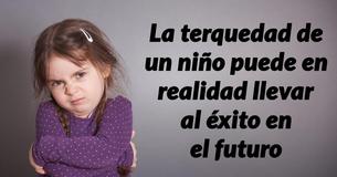 Según estudio, en realidad los niños tercos terminan siendo más exitosos en el futuro