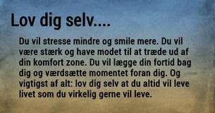 7 Løfter Du Skal Lave For Dig Selv - Og Faktisk Holde