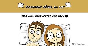 Comment péter au lit - Quand vous n'êtes pas seul 
