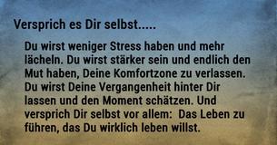 7 Versprechen, die Du Dir selbst geben und wirklich halten musst 