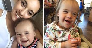 Madre entra en pánico mientras un hombre mira fijamente a su hija en la cafetería, pero una vez que ve la cara del bebé, él se echa a llorar