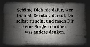 12 Dinge für die Du Dich im Leben nicht schämen solltest