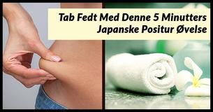 5 Minutter, Ingen Diæt, Ingen Træning: Den Super Effektive Japanske Vægttabs Teknik