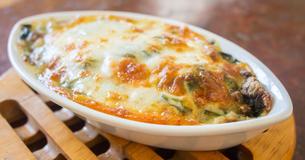 Deftig & Low Carb : Überbackener Ofen-Blumenkohl mit Schinken