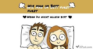 Wie man im Bett furzt – wenn Du nicht allein bist