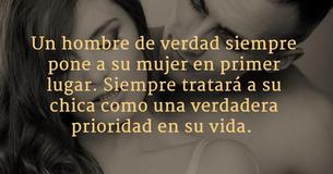 Un hombre de verdad siempre pondrá a su mujer en primer lugar