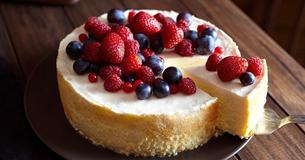 Käsekuchen ohne Boden - lecker und leicht
