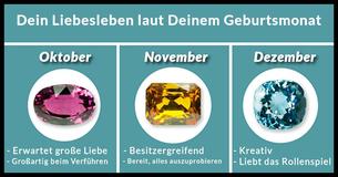 Entdecke, was Dein Geburtstag über Dein Liebesleben sagt