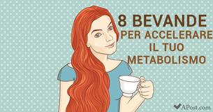 8 bevande che possono accelerare il tuo metabolismo