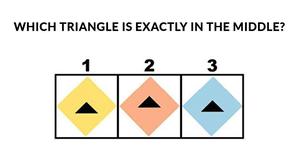 Is Your Vision Good Enough To Spot Which Shape Is Exactly In The Middle?