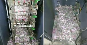 Des rats ont rongé environ 18 000 $ d'argent dans un guichet automatique