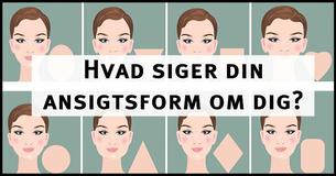 Her er dine 5 mest dominerende personlighedstræk ud fra din ansigtsform