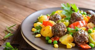 Deftige Gemüse-Hackfleisch-Pfanne