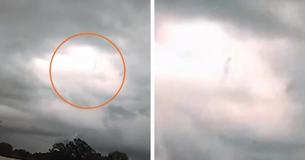 Vidéos montrant de mystérieux "gens" marchant dans les nuages deviennent viraux