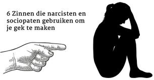 6 dingen die een narcist of sociopaat zegt om je gek te maken