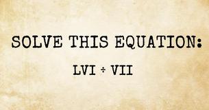 Only 12% Of People Can Pass This Ancient Roman Math Test