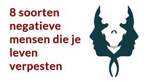 8 soorten mensen die negatief zijn en je leven verpesten