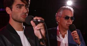 Andrea Bocelli et son beau fils chantant Ed Sheeran fait tomber les mâchoires de ses fans