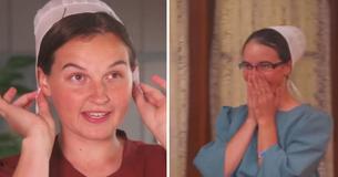 Une jeune femme Amish se transforme en un beau mannequin après un magnifique relooking