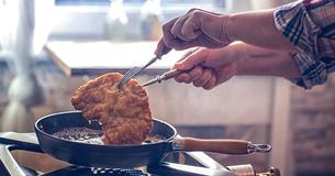 Auf diese Art hast Du Dein Schnitzel noch nie genossen