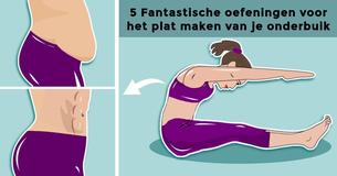 5 Fantastische oefeningen voor het plat maken van de onderbuik
