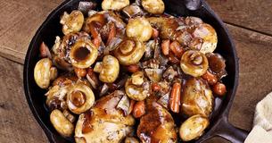 Feines französisches Coq au Vin für Deinen leichten Speiseplan