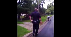 Tiener rijdt diertje aan op de weg, probeert het beestje te reanimeren - dan komt de politie en zij beginnen te juichen